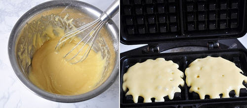 不用黄油的华夫饼的做法-家常不用黄油的华夫饼怎么做图解3