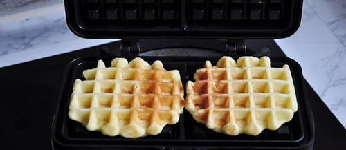 不用黄油的华夫饼的做法-家常不用黄油的华夫饼怎么做图解4