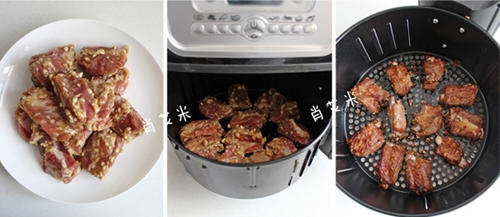 空气炸锅蒜香排骨的做法-用空气炸锅怎么做蒜香排骨图解2