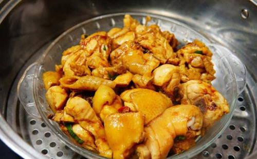 女人不可错过的瘦身菜：清蒸鸡腿肉5