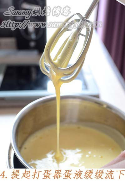 鸡蛋怎么打发？图解最省力的全蛋打发技巧4