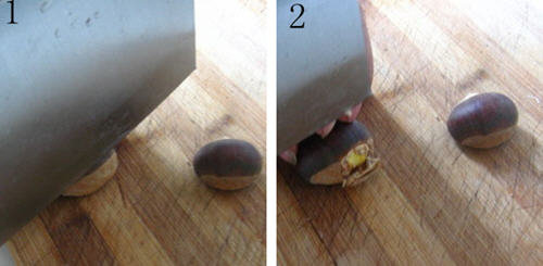 生板栗怎么去皮小窍门-板栗快速去皮方法图解1