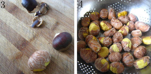 生板栗怎么去皮小窍门-板栗快速去皮方法图解2