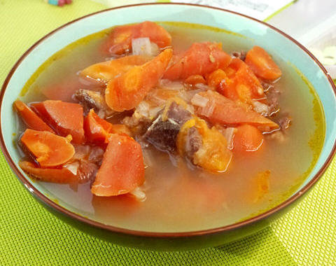 牛脊骨罗宋汤的做法-牛脊骨罗宋汤怎么煲好喝图解5