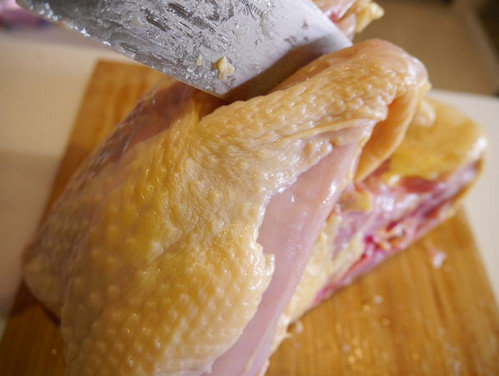 怎么杀鸡子？三分钟支解全鸡的图文教程11