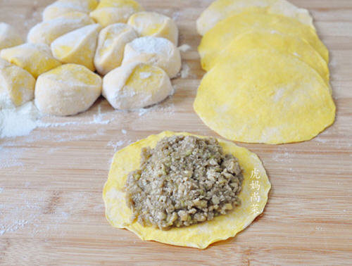 茄子鸡蛋馅大包子8