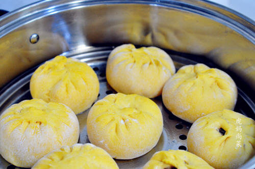 茄子鸡蛋馅大包子10