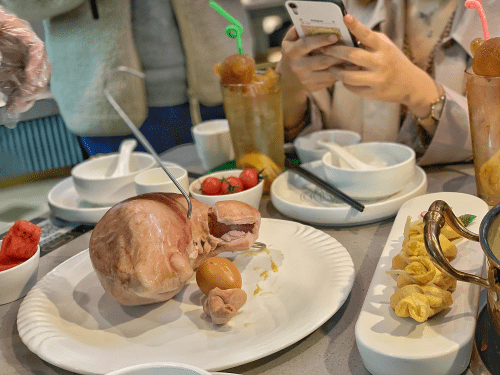 爱上冬天、从这锅热气腾腾的猪肚包鸡开始！3