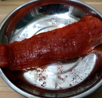 烤猪里脊配番茄salsa