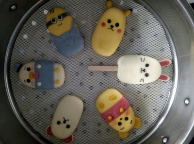 大冬天也能给小朋友吃的雪糕【花样冰棍馒头】14