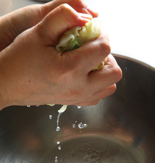 高丽菜做泡菜五种不同风味的简单做法3