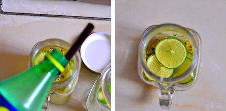 百香果柠檬雪碧冰饮2