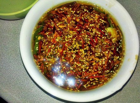 蒸虾的调料的做法图解-自制家常清蒸虾的蘸料的方法讲解5