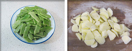 豆角排骨焖卷子6