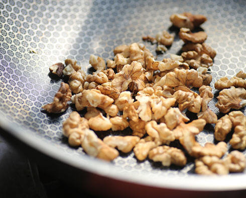 红糖豆沙核桃包子3