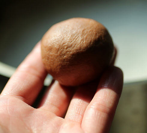 红糖豆沙核桃包子6