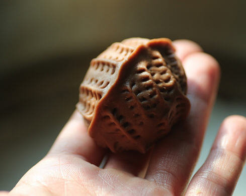 红糖豆沙核桃包子8