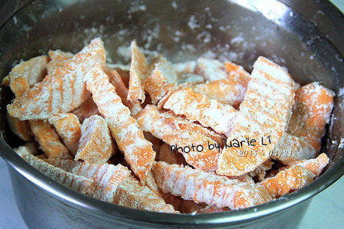 酥炸甘梅地瓜条1