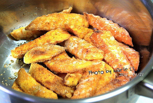 酥炸甘梅地瓜条3