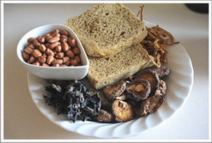 传统年菜：四喜烤麸2