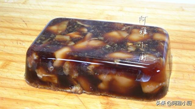 猪蹄别红烧了，教你做猪蹄冻，不加一滴油【真香】6