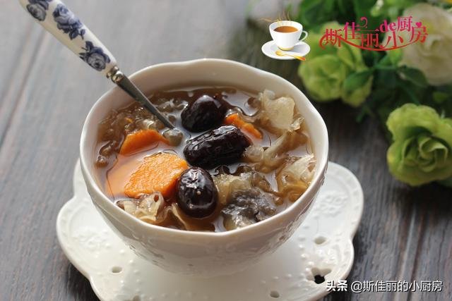 红薯红枣银耳汤2