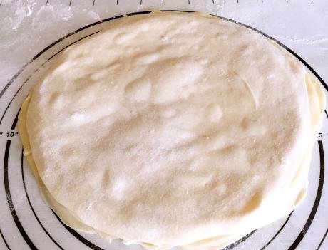 立春，宅在家吃春饼，独家秘方1次做30张，卷肉卷菜吃得香 5