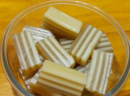 香甜Q弹小糕点，红亮亮【红豆糕】，黄橙橙【马蹄糕】4