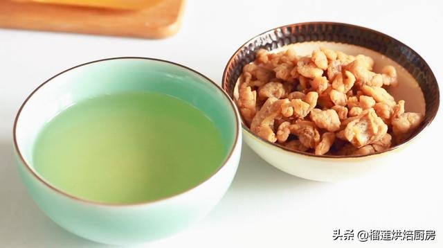 练制好的猪油，可以做芋见桂花糕，中式宫廷桃酥，芝麻烧饼，荷花酥等14