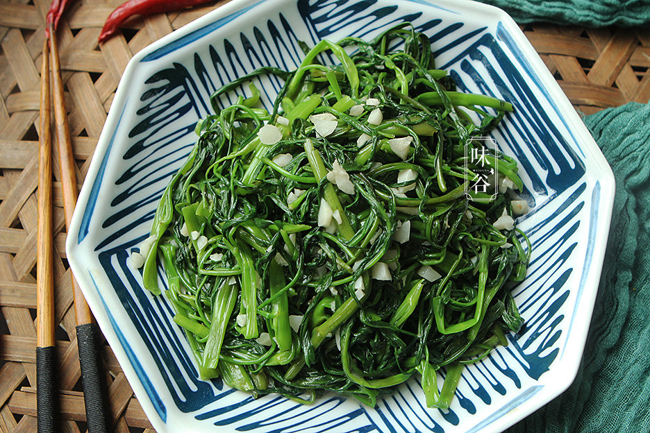 别错过这碱性蔬菜【空心菜】和腐乳一起炒是绝配2