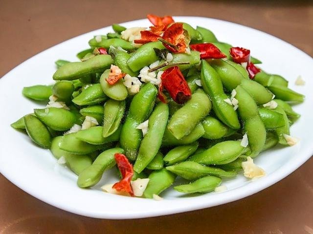 小暑时节遇到这菜抓紧吃【凉拌五香毛豆】，做一盘实在是香 ，还解腻开胃7
