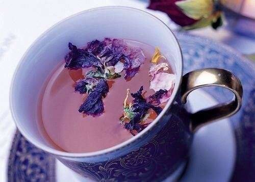 紫罗兰花茶