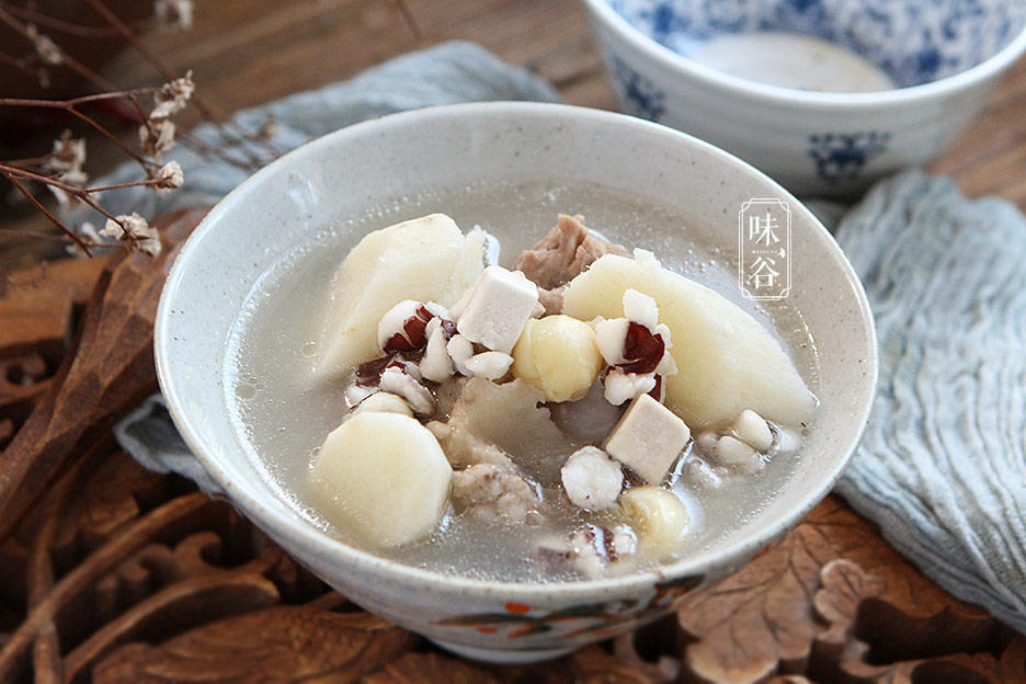 秋天多给孩子喝【四神汤】1