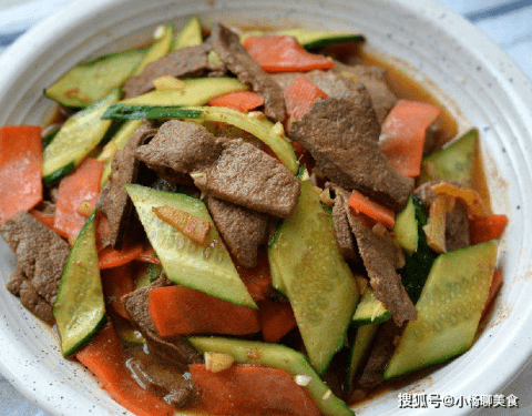 贫血补血吃什么食物最好-要多吃【黄瓜炒猪肝】1