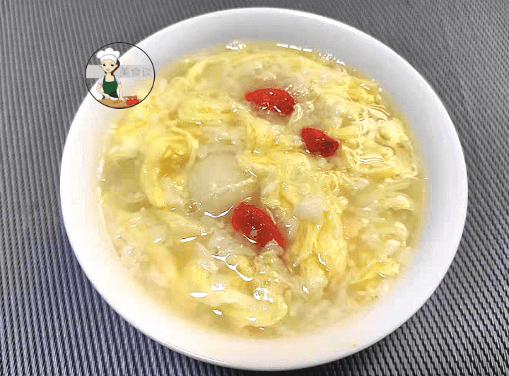 【酒酿小汤圆蛋花汤】驱寒暖身补气血，对女人好！1