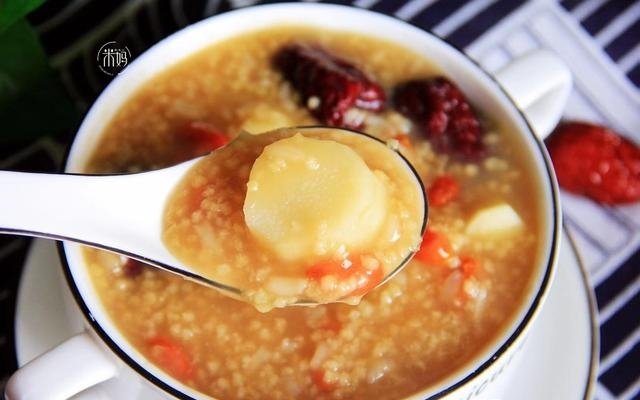 暖胃又健脾吃【山药红糖小米粥】3