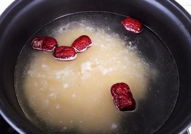 暖胃又健脾吃【山药红糖小米粥】6