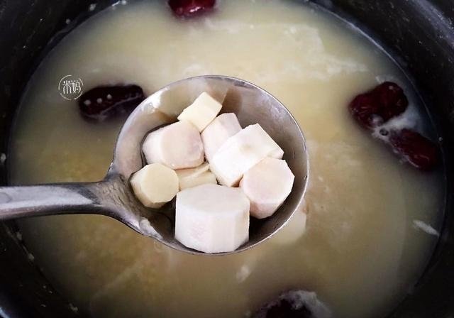 暖胃又健脾吃【山药红糖小米粥】7