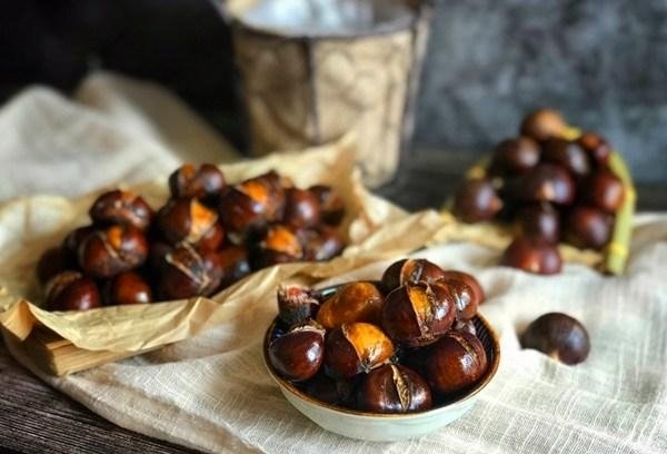 自制糖烤栗子，养胃健脾强筋骨1