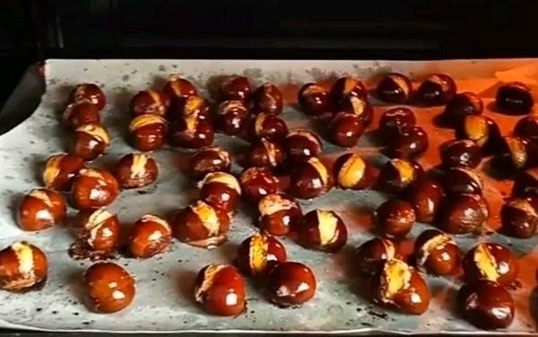 自制糖烤栗子，养胃健脾强筋骨3