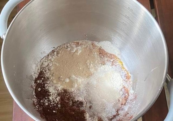 烘焙小白也会做的巧克力小吐司，简单又好吃4