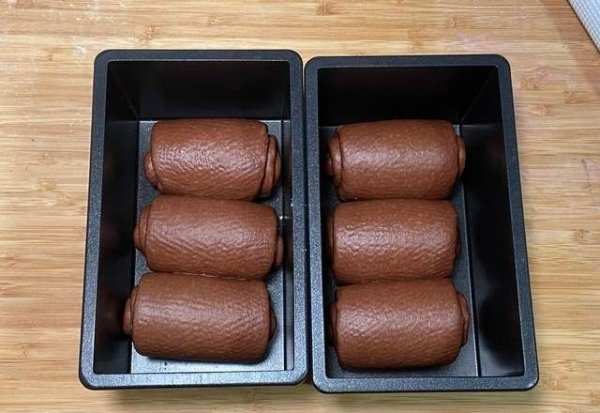 烘焙小白也会做的巧克力小吐司，简单又好吃11