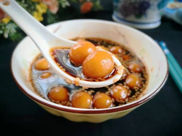 【红糖糯米丸子】暖胃补气血，每周吃一碗，姨妈那几天特舒服2