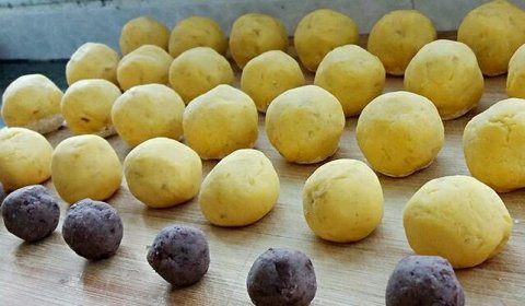 红薯加豆沙，补气血，调脾胃，脸色越来越红润！3