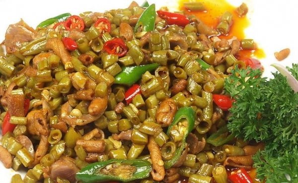 豆角和包菜搭配，补气血，淡色斑3