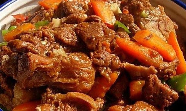 冬天多吃暖身菜【红焖羊肉】，补血暖胃强身1