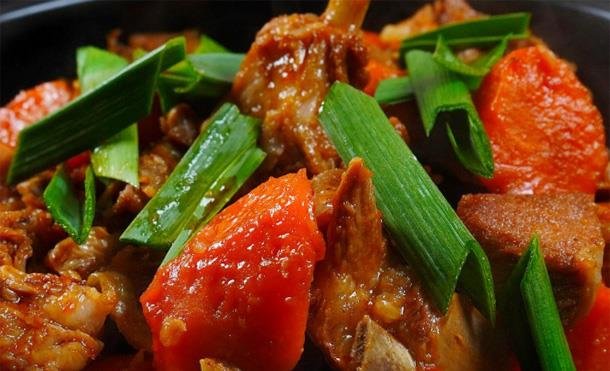 冬天多吃暖身菜【红焖羊肉】，补血暖胃强身2