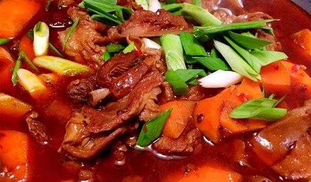 冬天多吃暖身菜【红焖羊肉】，补血暖胃强身3