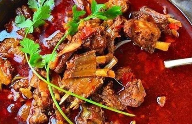 冬天多吃暖身菜【红焖羊肉】，补血暖胃强身4