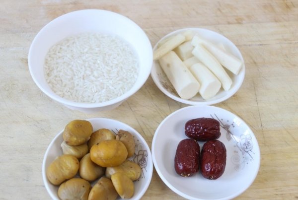 【板栗山药糯米粥】健胃养胃，胃越来越健康2